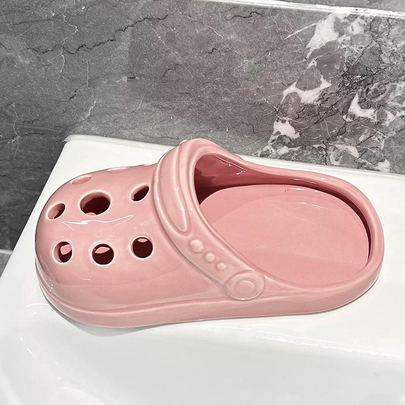 

Керамическая коробка для мыла, высококачественная модная коробка для сливного мыла, бытовая мыльница для ванной комнаты, бытовое мыло для туалета, кронштейн для мыла C