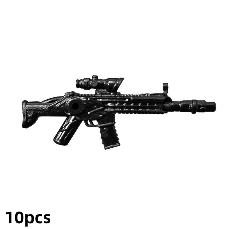 Military Army Weapons Building Blocks Light Machine Guns M16 M4 AK Action Special Forces Figures Accessories Mini Brick Kid Toys