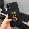 Für Oneplus Nord Hülle AC2001 AC2003 Handyhülle Mode Krone Buchstaben Schlank Matt Capa Weiche Funda Für One Plus Nord 1+Nord Bumper
