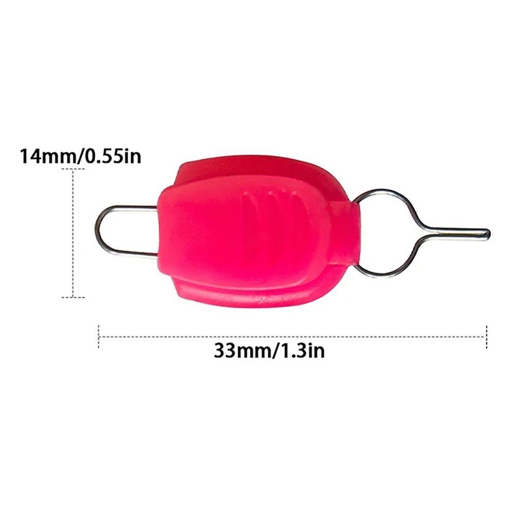 20Pcs Colorful Fishing Line Holder Plastic Wheel Stopper New Keepeer Clip For Baitcasting Reel