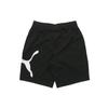 Puma Ess Logo Print Running Classic Loose Casual Shorts Men Bottoms Black 846007-01