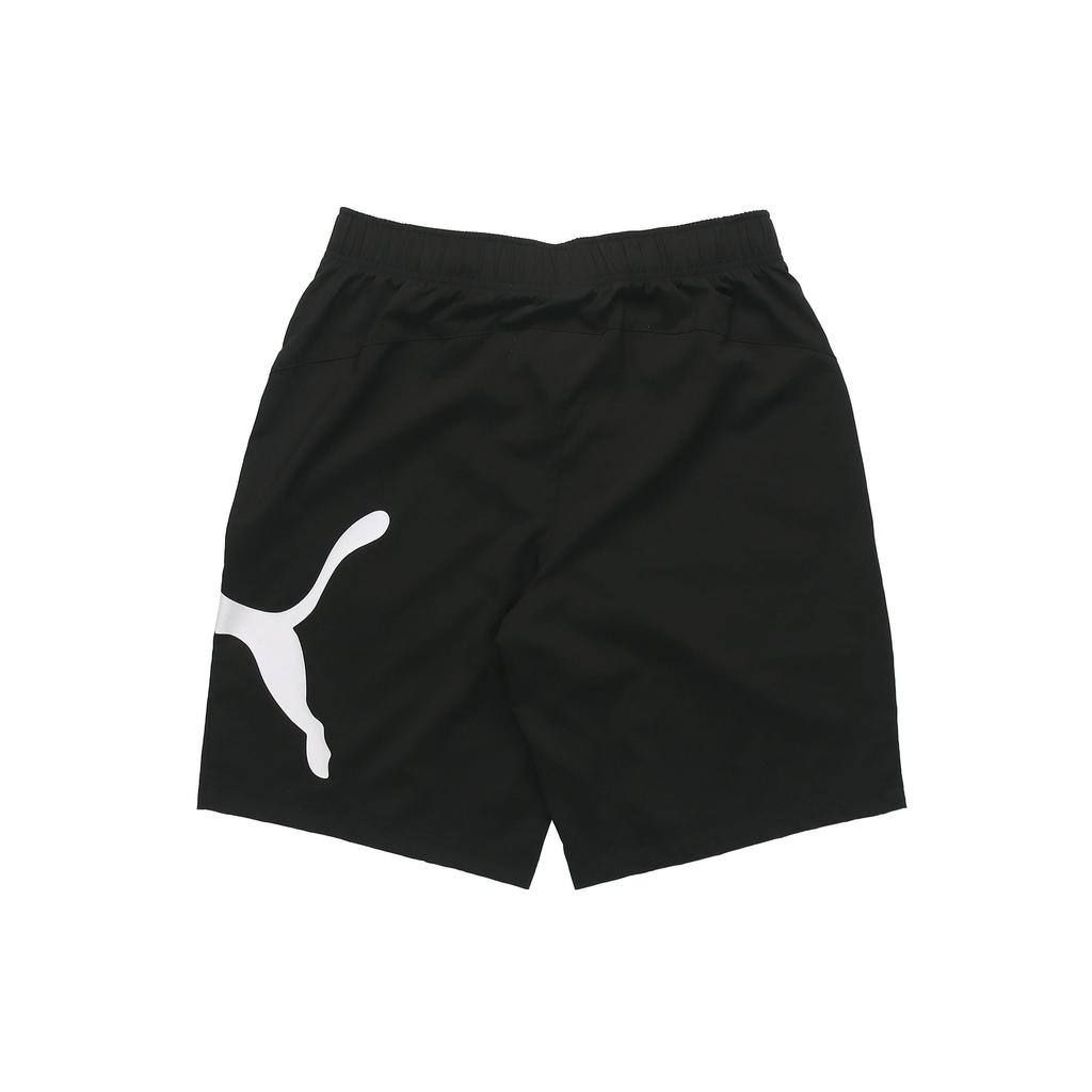 Puma Ess Logo Print Running Classic Loose Casual Shorts Men Bottoms Black 846007-01