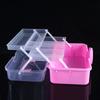 1Pc Children'S Hair Accessory Storage Box With Three Layers And Foldable Hand-Held Accessories Desktop Storage Box Nail Art Box