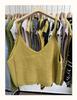 Xiao Wang's Spring Korean Style Plus Size Layered Knit Camisole Vest