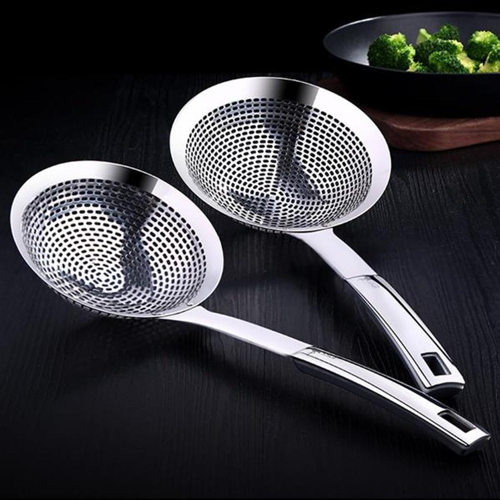 [cookings] Stainless Steel Strainer (46cm)/fryer Strainer for Commercial Kitchens