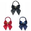 Fashion Cloth Bow Tie Crystal Goth Style Neck Wear Ties Bow Collar Flower School