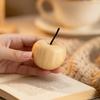 Natürlicher Holz-Apfel-Aroma-Diffusor (1/3 Stück), Handgefertigte Ahornholz-Dekoration für Zuhause & Hotel, Perfektes Weihnachts- & Halloween-Geschenk