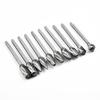 1/8 Inch Handle Cut Tungsten Steel Carbide Rotary Burr Die Grinder Shank Bit 10x