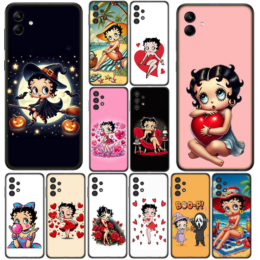 Phone Cover Kawaii B-Bettys Anime B-Boops for Samsung Galaxy A56 A26 A36 A10 A20 A30 A31 A32 A50 A51 A52 A53 A33 A12 A14 Case