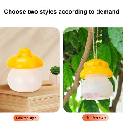 Insect Fly Trap Bright Color Creative Shape Moisture-proof Desktop Chemical-free Hornet Bee Catcher