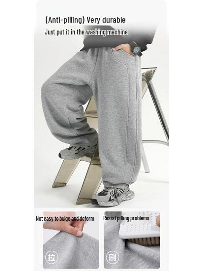 Boys' Casual Spring/Autumn Sweatpants 2026: New Fashion for Children