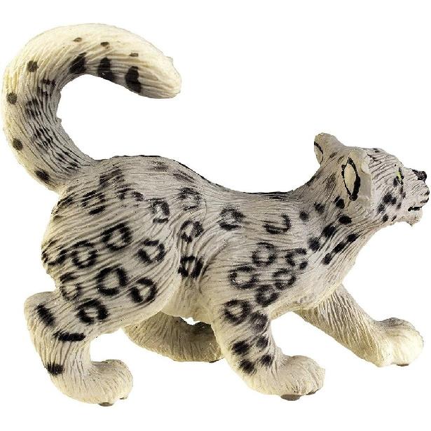 Safari Ltd. Snow Leopard Cub Figurine - Lifelike 2.5 Model Figure - Educational Toy for Boys, Girls, and Kids Ages 3+