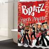 Bratz Doll Classic Shower Curtain, Bathroom Decorative Shower Curtain, Waterproof Shower Curtain With Hooks