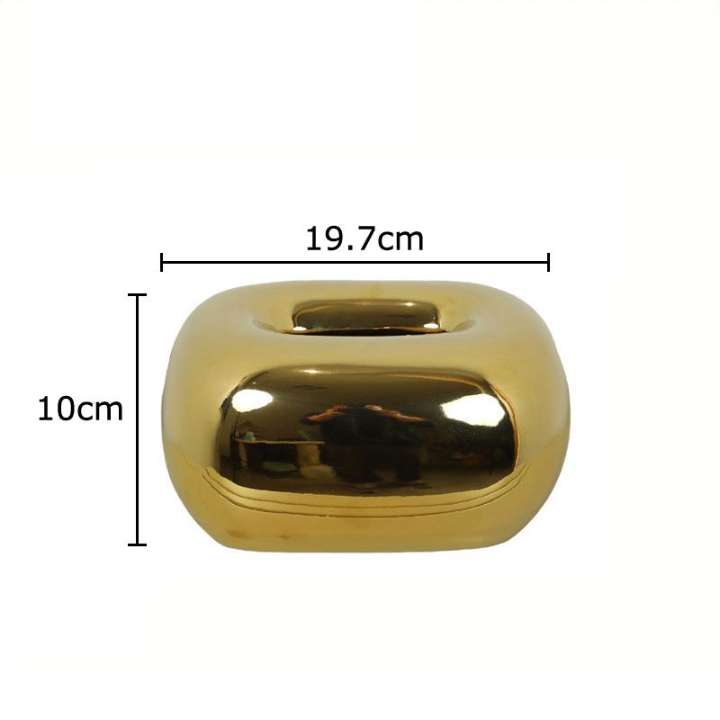 

Креативна кругла кутова коробка для серветок, прикраса для журнального столика, столу, мінімалізм, керамічна коробка для серветок, тумбочка, чохол для паперових рушників