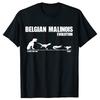 Funny Belgian Shepherd Dog Maliraptor Graphic Tshirts Men Womens Fashion Casual Tshirt 100 Cotton Loose Oversized T Shirt