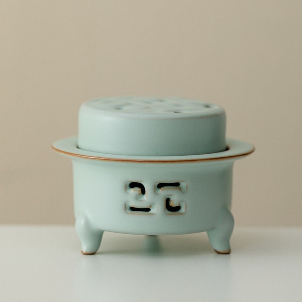 Retro Sandalwood Agarwood Stove Ceramics Aromatherapy Holder Room Decor Incense Burner  Bedroom