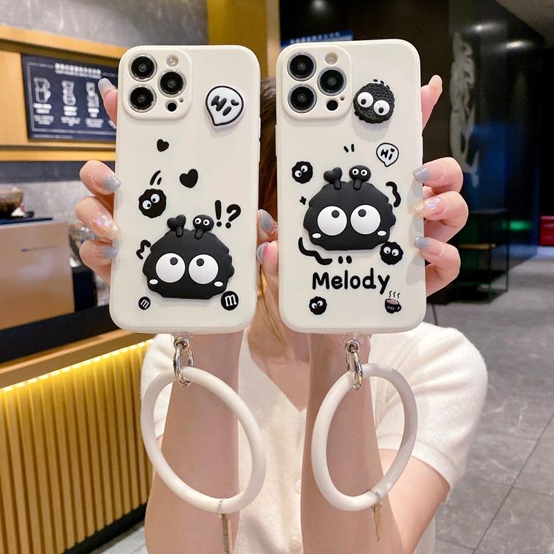 Hot Sale Applicable Redmi 15C Mobile Phone Case Cute Coal Ball Xiaomi POCO M6PRO Three-dimensional Cartoon Funny