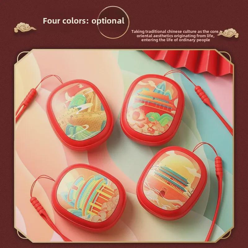 Portable USB Hand Warmer & Power Bank: Compact 2-in-1 Mini Bag Warmer