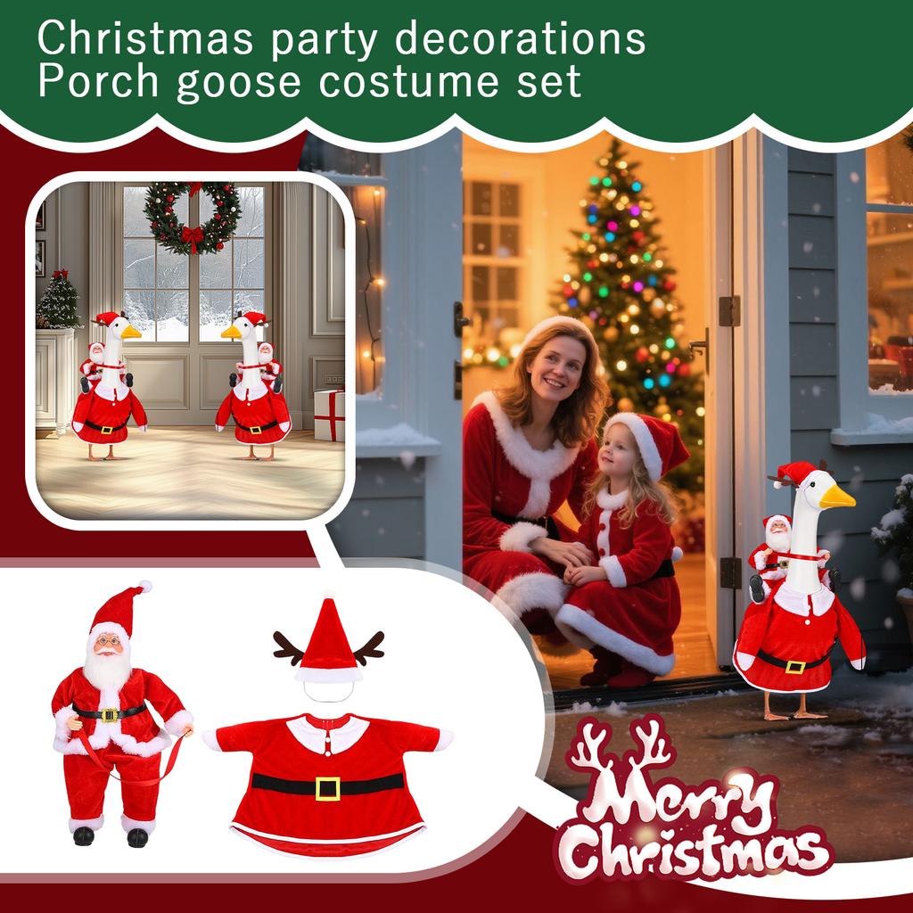 Porch Pet Dog Garden Ornaments Clothing Set