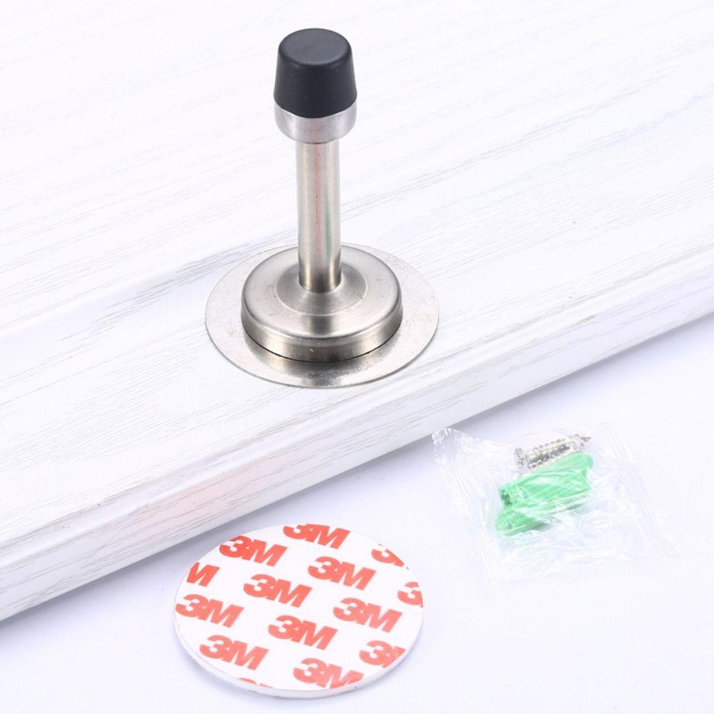 Retainer Wall Protector Wall-mounted Non-punch Anti-bump Doorstop Door Holder Door Stopper Bumper