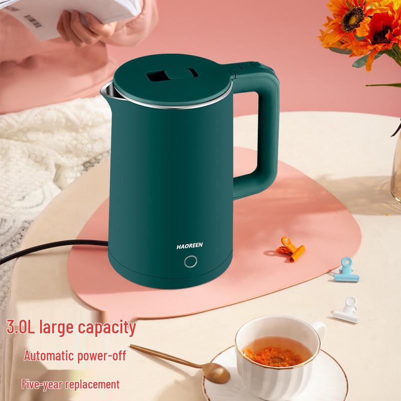 

Compact Electric Kettle for Home & Dorm: Insulated, Fast Heating, Automatic, Portable for Tea & Cooking.