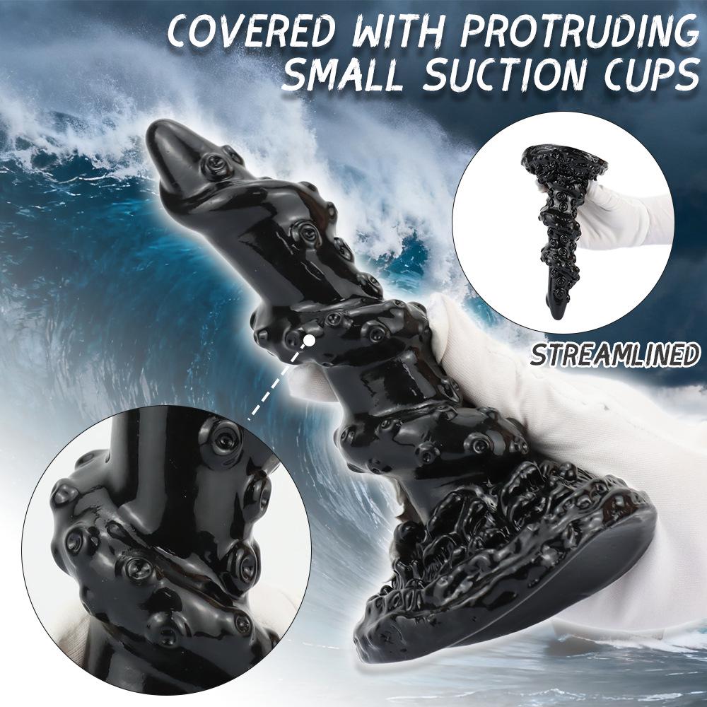Alien Octopus Soft Tail Anal Dilator Plug - Unisex Adult Sex Toy