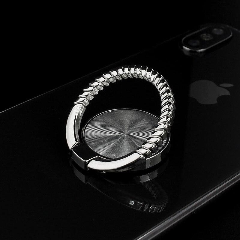 Universal Finger Ring Mobile Phone Holder Thin Metal Smartphone Stand For iPhone Xiaomi Samsung IPad Tablet Bracket Magnetic Car Mount