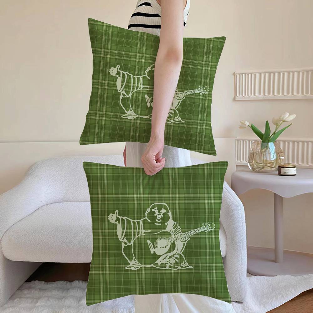 True Religion Anti-dustmite Pillowcase Invisible zipper silky short plush Sofa cushion cover