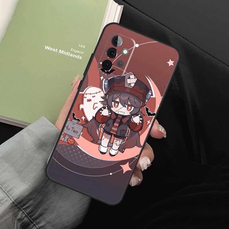 Genshin Impact Chibi For Samsung Galaxy A16 A06 A56 A36 A26 A05 A22 A32 A52 A54 A34 A14 A55 A15 A53 A33 A35 Case