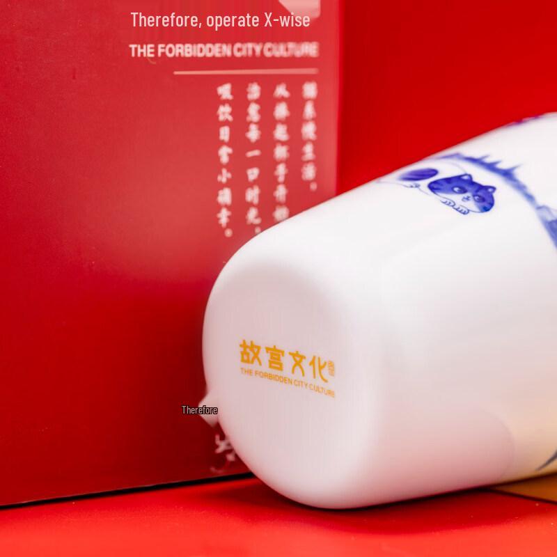 Forbidden City Palace Cat Ceramic Tea Set