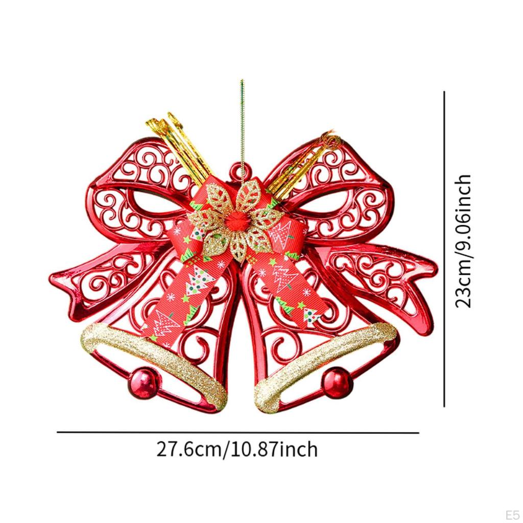 Weihnachts-Hängedekoration, Glockenanhänger, Wandschmuck zum Geschenkverpacken