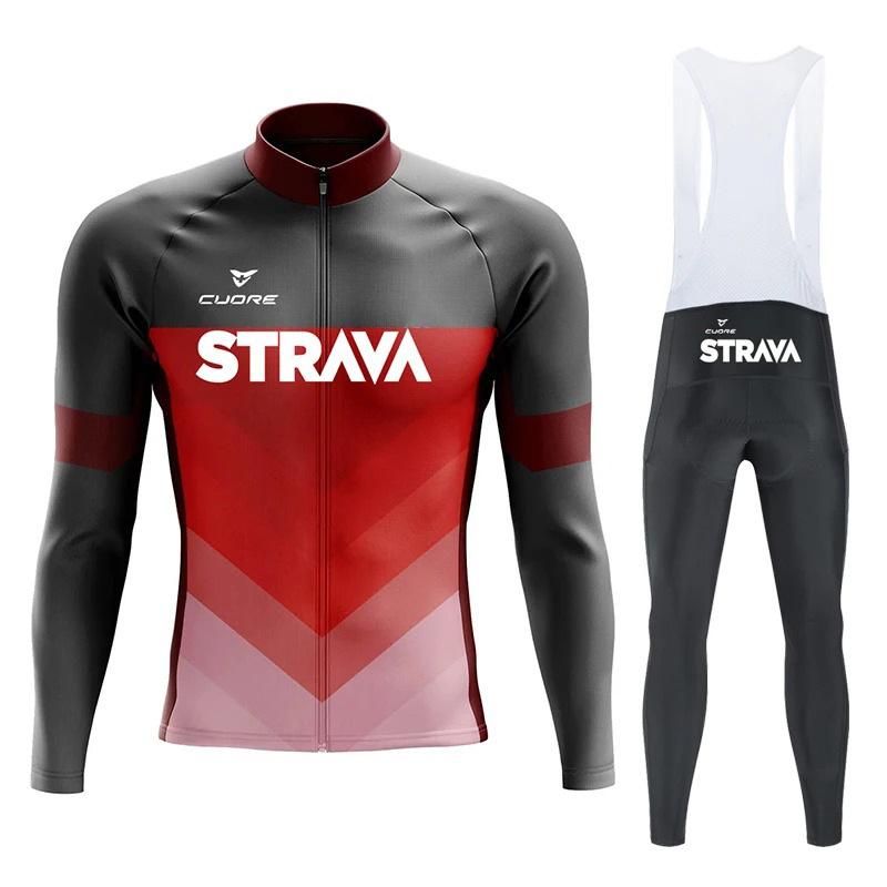 Enganliegender Radanzug, Herren und Damen Gleich, Mountainbike Rennrad Schnelltrocknend Trend Radanzug 2026 Herbst Atmungsaktives Radanzug Set