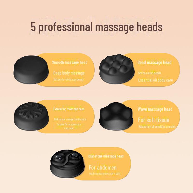 Handheld Portable Body Massager: Neck, Waist & Shoulder Kneading