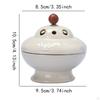 Cones Burner Bowl Contemplation Ornament Cone Porcelain Incense Coil Holder