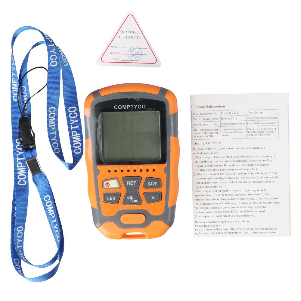 

-70~+10дБм тестер оптоволокна мини визуальный локатор неисправностей прочный кабельный тестер универсальный интерфейс