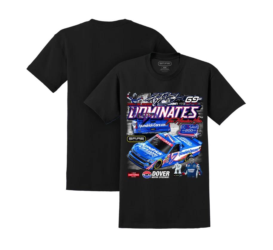 Kyle Busch #7 T-Shirt NASCAR 2026 Dover Race Win Spire Truck Series Racing Tee XS
