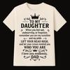 Dad To Daughter Shirt You Are My Sunshine Quote Father Daughter Gift Shirt Family Quote Tee