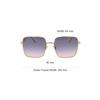 Dior Full Frame Design Metal Square Sunglasses Women sunglasses Gold DIORCANNAGE-S1U-B0G2