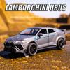 1/32 Lamborghini Bison Urus SUV Alloy Scale Car Model Diecast Metal Miniature Car Model Sound and Light Collection Children Toy Vehicles Gifts