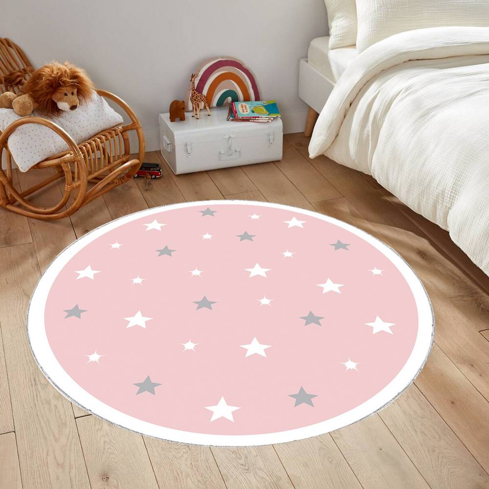 

Mosimoso Home RC1361 Ковер с принтом на подошве в горошек 100x100 cm
