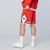 Nike Courtside Heritage NBA Casual Sports Breathable Lace-Up Retro Basketball Shorts Men Bottoms Red CV5597-657