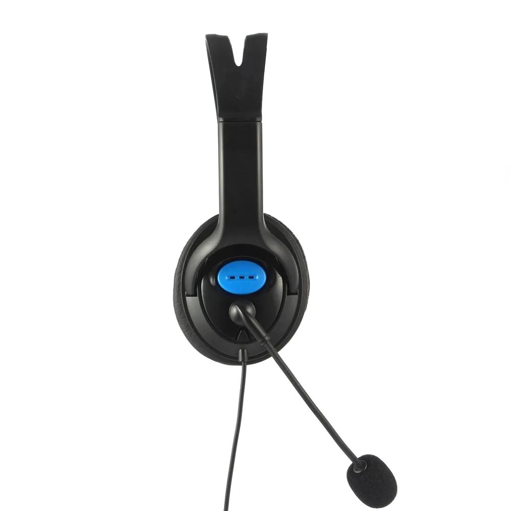 3.5mm Wired Gaming Headphones for PS4 Laptop PC Computer Headset with Microphone Volume Control Mute Button Earphone Helmet