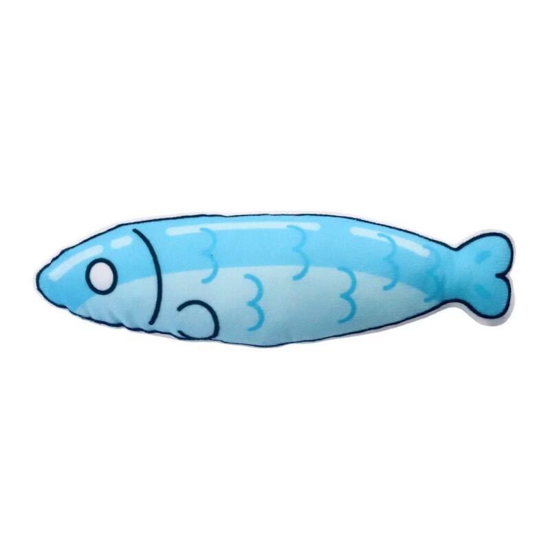 Sanhe Pet Linen Fish Cat Toy