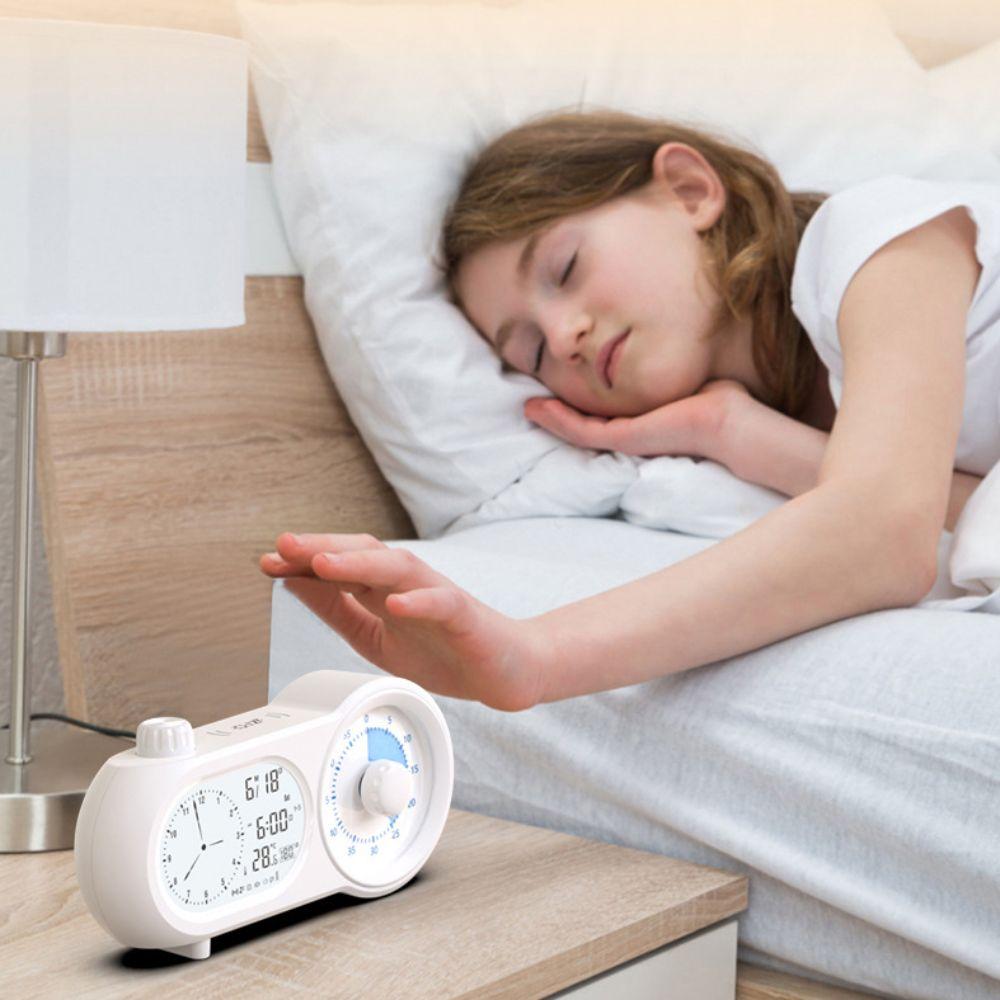 Visual Display Time Manager Dual Screen Countdown Timer New Alarm Clock  Student Time Management