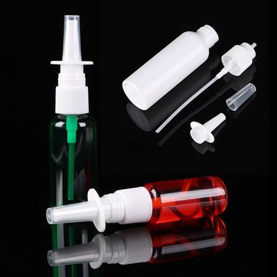 Health Care Mist Pump Refillable Container Empty Nasal Sprayer Spray Bottle Nose Dropper Bottles