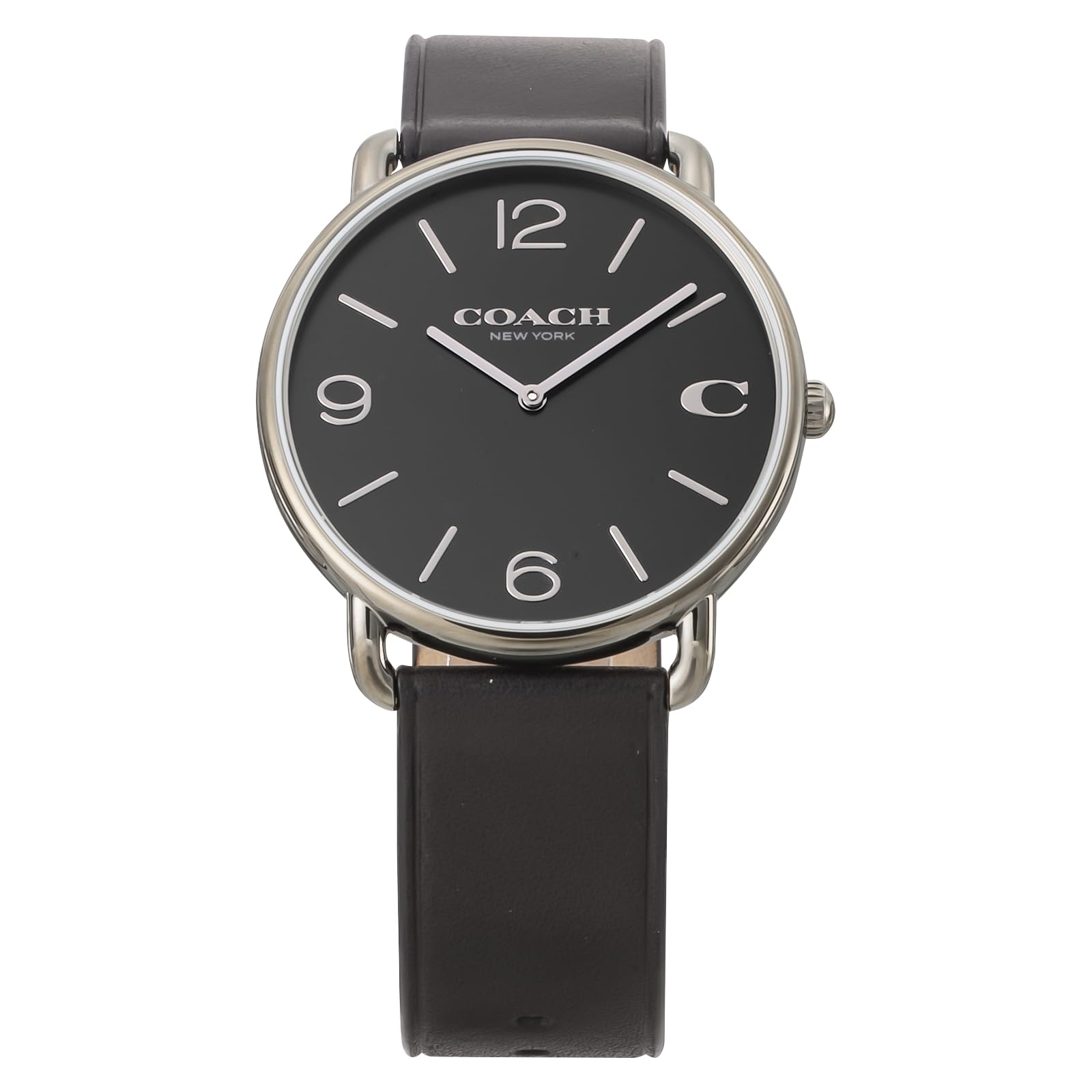 

Watch ELLIOT Stainless Steel Mineral Glass Quartz Daily Waterproof 14602645 Black [Coach] Men s [Item] чёрный