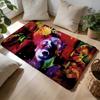 Retro Music Alice In Chains Floor Mat Soft Flannel Absorbent Mat Non-Slip Rug Home Bedroom Bathroom