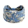 1pcs Unisex Headband Bohemian Wide Cotton Stretch Headbands Women Headwrap Turban Yoga Headband Sports Workout Hair Accessories