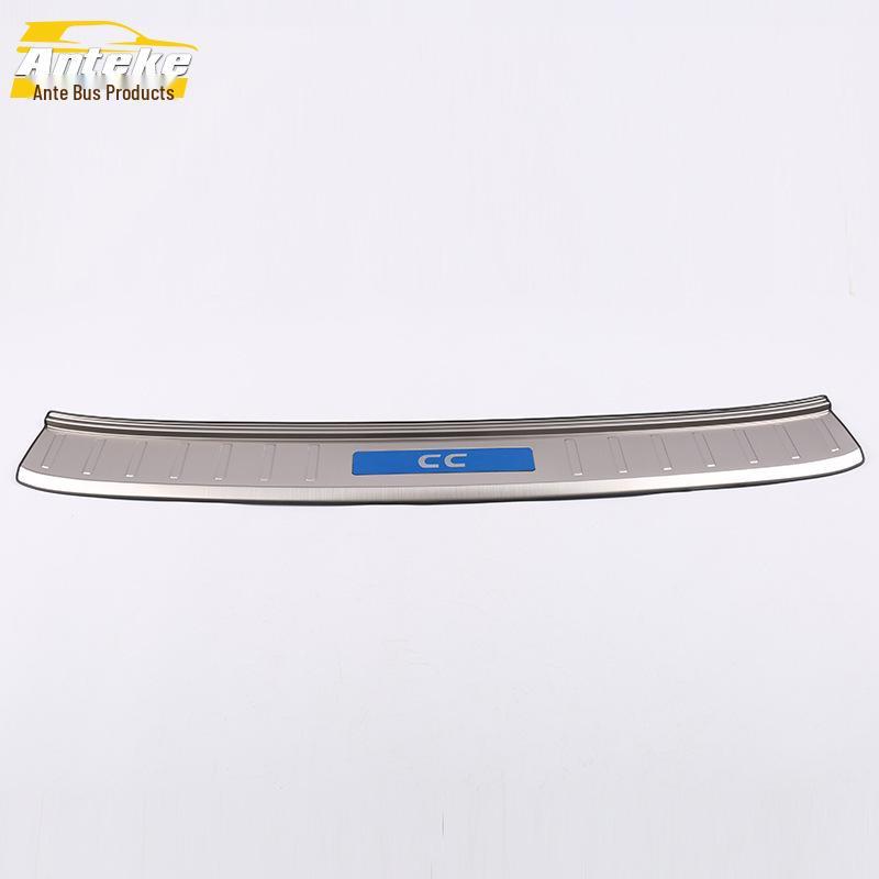 18 CC Rear Guard Plate Stainless Steel Trunk Protector for Tailgate
