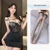 Sexy Secretary Lace Uniform Set with Tight Skirt for Pure Temptation